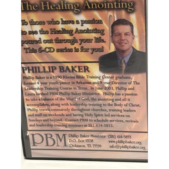 The Healing Anointing By Philip Baker 6-CD Set - Picture 13 of 16